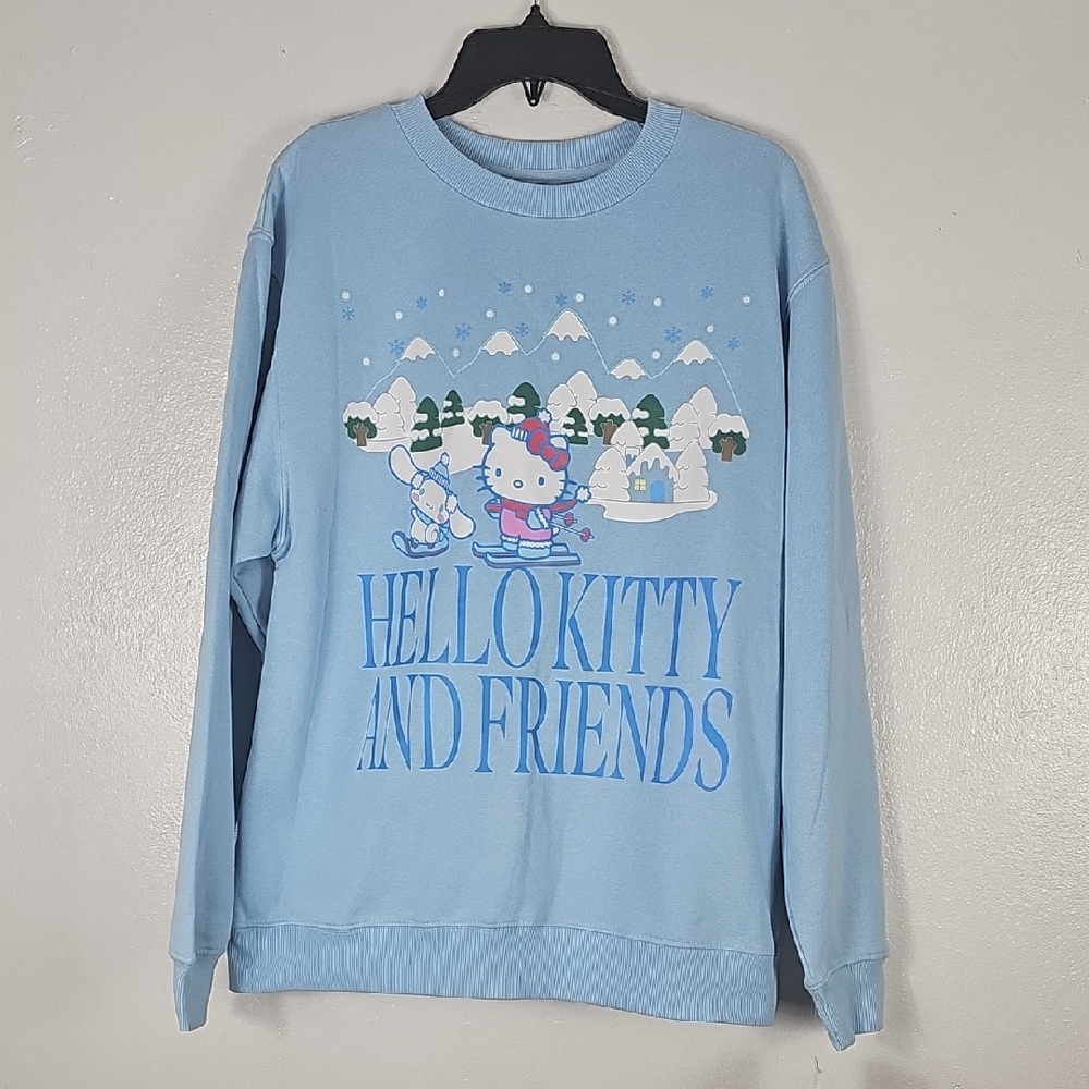 Hello Kitty And Friends Snow Angel Crew Neck Sweater. Size XL